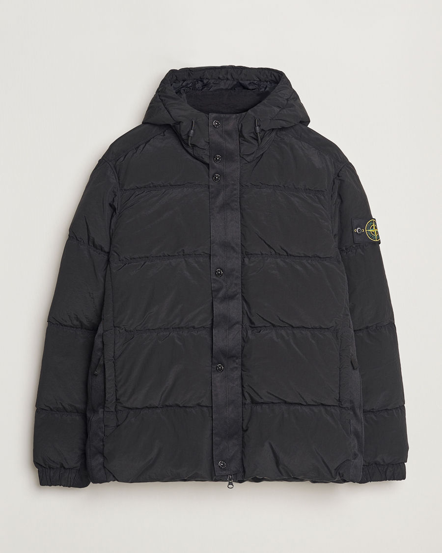 Homme | Manteaux Et Vestes | Stone Island | Nylon Metal Down Jacket Black