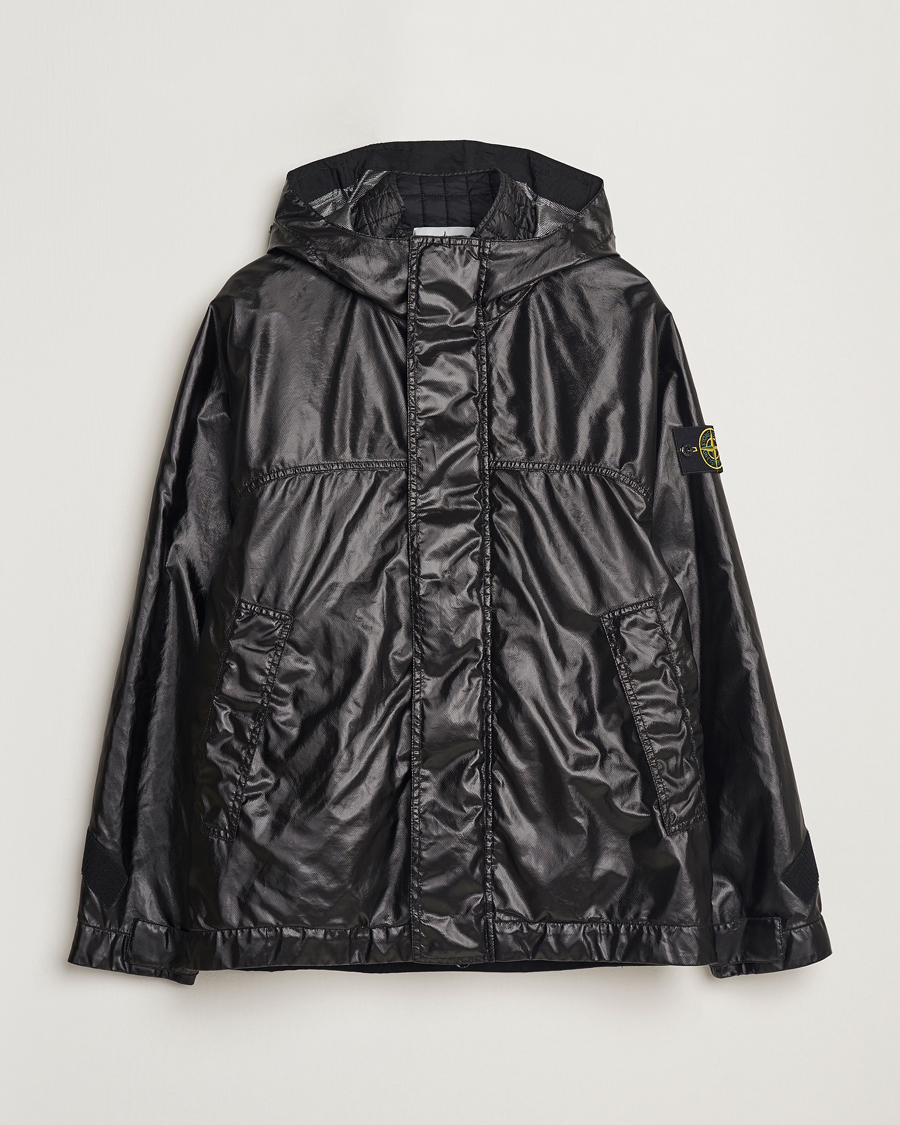 Homme | Manteaux Et Vestes | Stone Island | Glass Cover-TC Garment Dyed Detach Vest Jacket Black