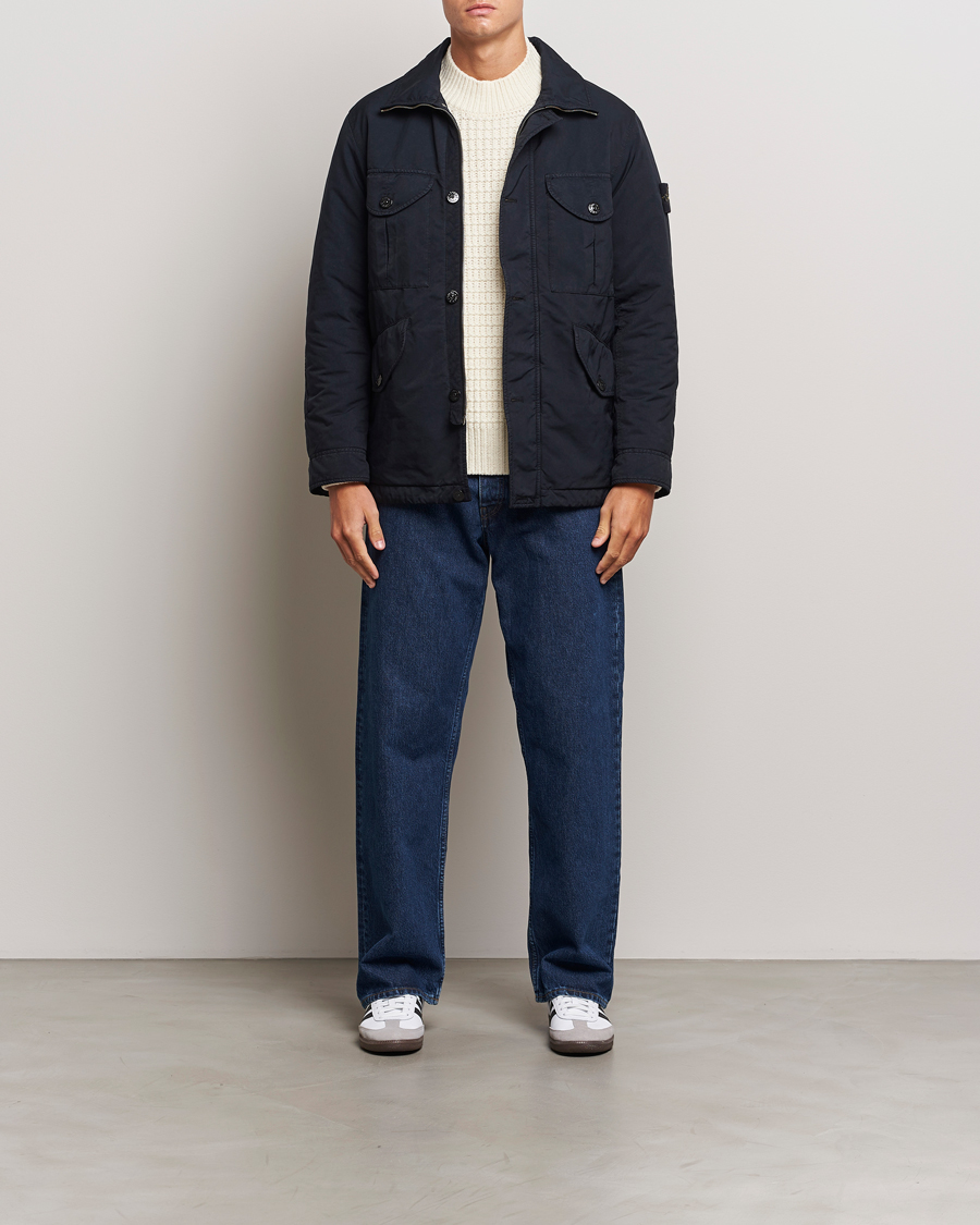 Homme | Manteaux Et Vestes | Stone Island | David TC Field Jacket Navy Blue