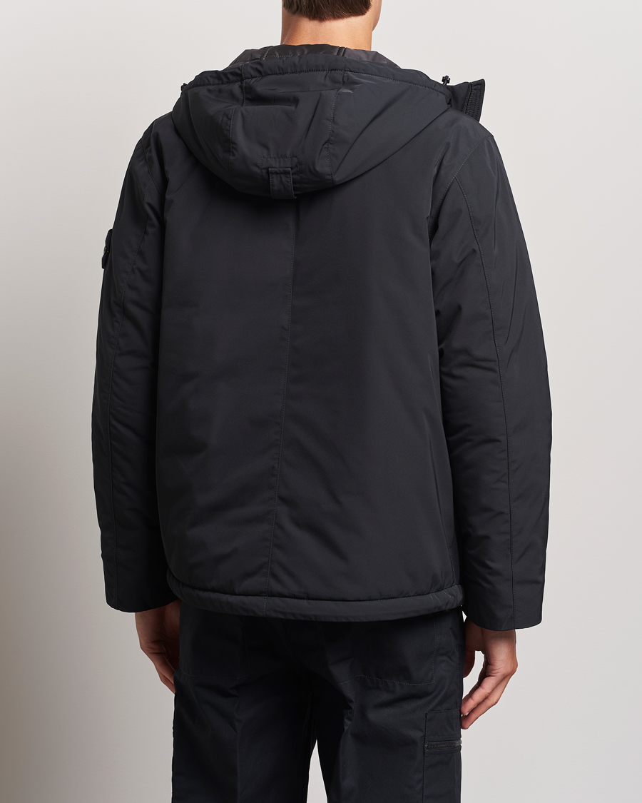 Homme | Manteaux Et Vestes | Stone Island | Micro Twill Hooded Jacket Black