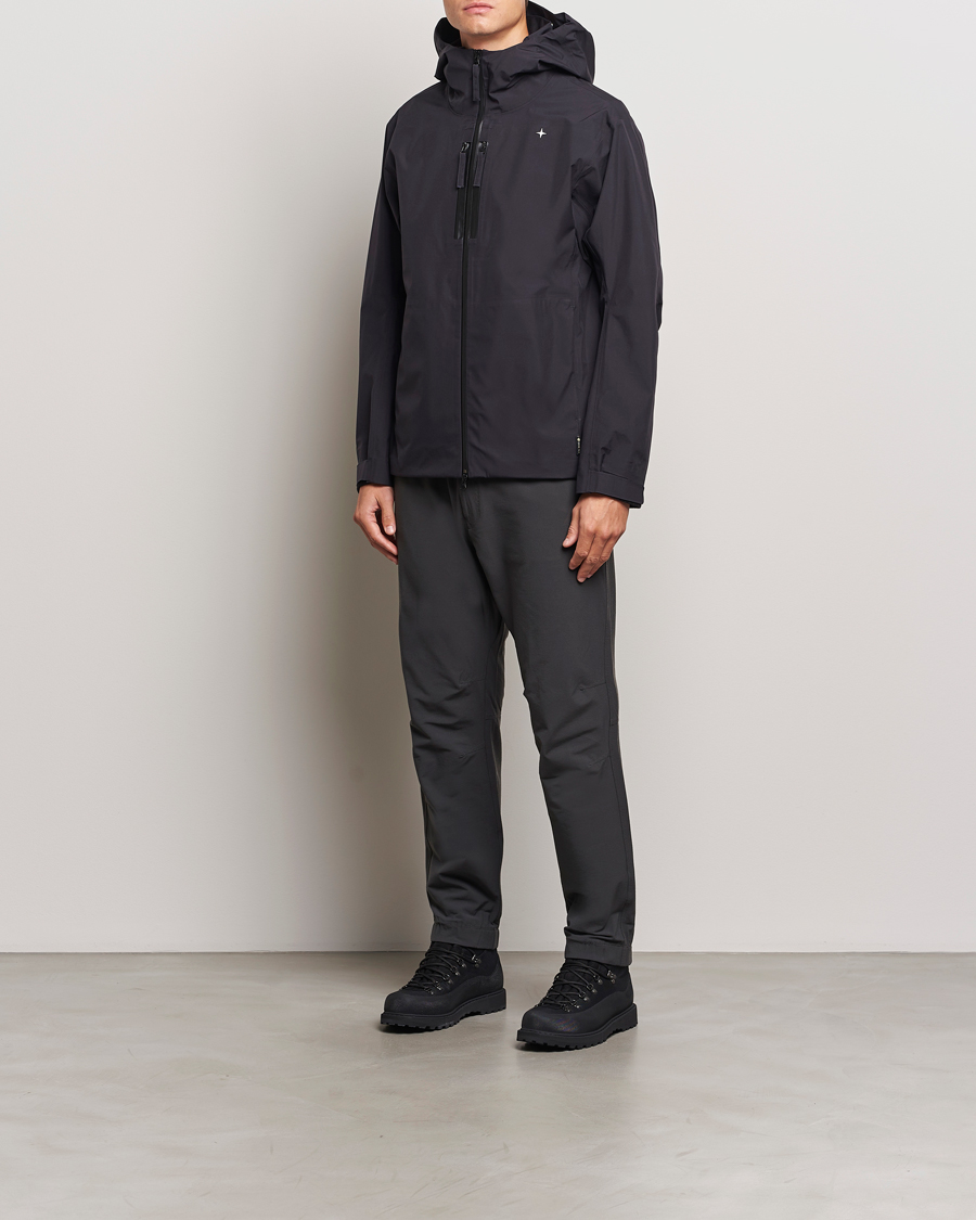 Homme | Manteaux Et Vestes | Stone Island | Gore-Tex Stellina Hooded Jacket Blue Marine