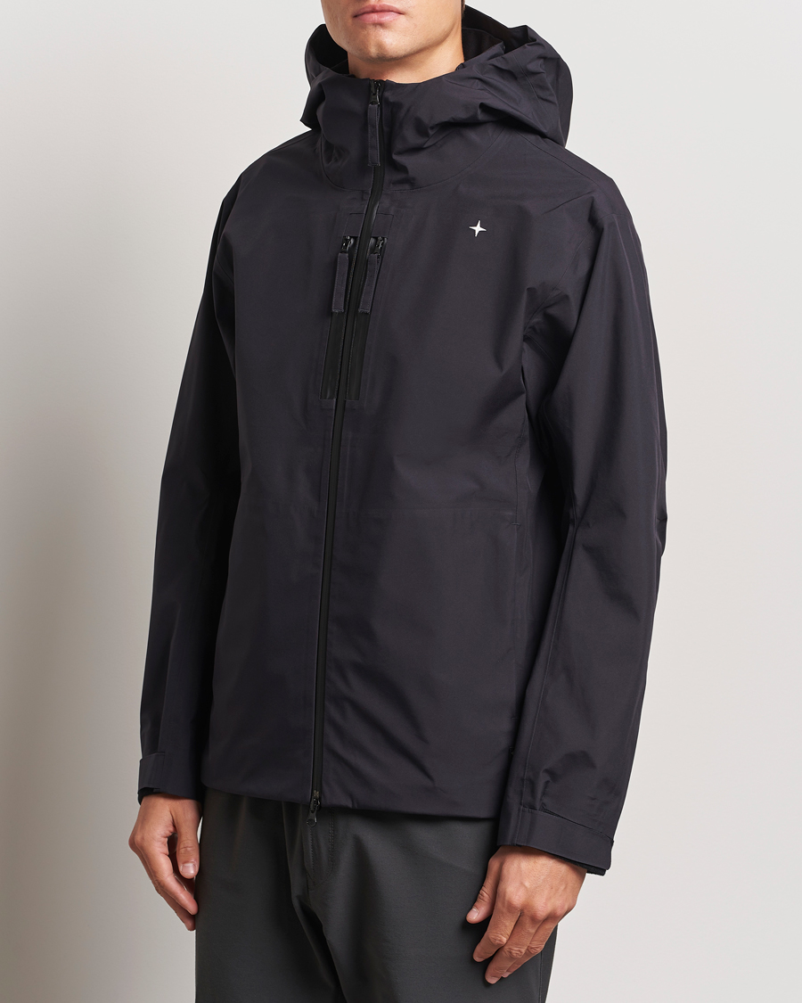 Homme | Manteaux Et Vestes | Stone Island | Gore-Tex Stellina Hooded Jacket Blue Marine
