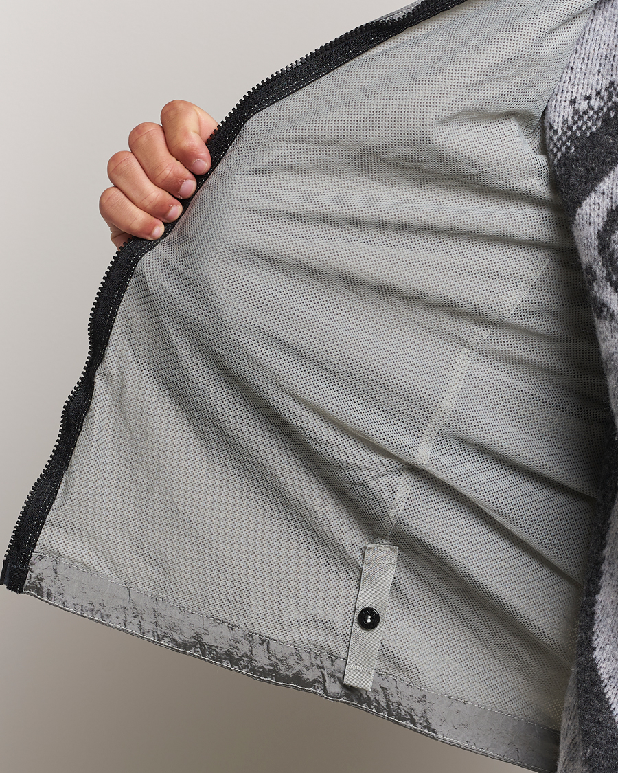 Homme | Chemises | Stone Island | Nylon Metal Zip Overshirt Grey