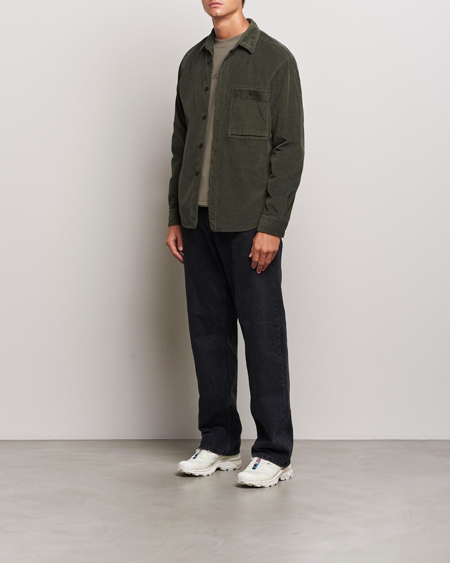 Homme | Chemises | Stone Island | Cotton Cord Overshirt Musk
