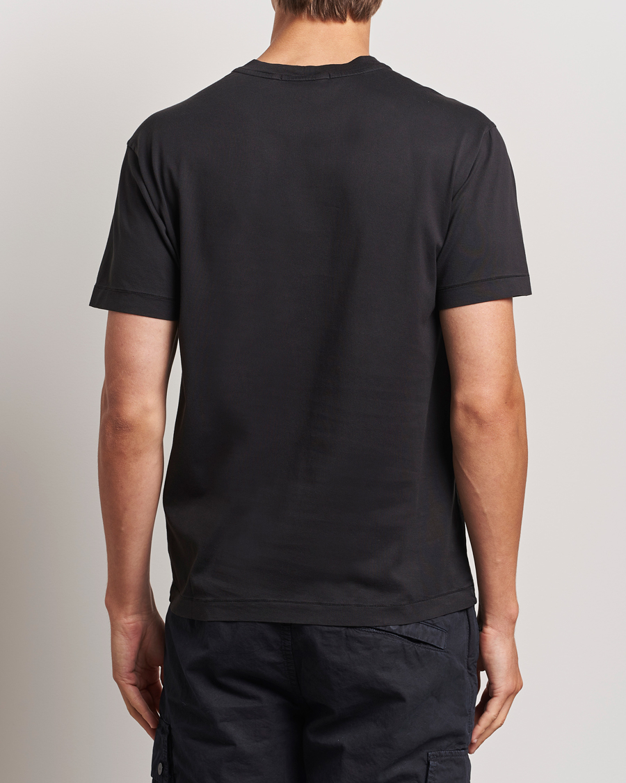 Homme | T-shirts | Stone Island | Garment Dyed Jersey T-Shirt Black