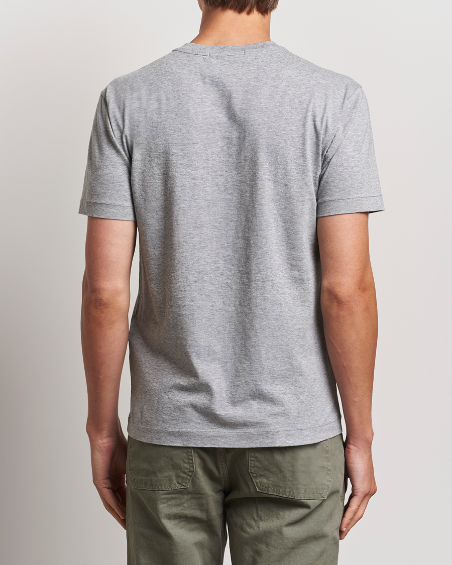 Homme | T-shirts | Stone Island | Garment Dyed Jersey T-Shirt Melange Grey