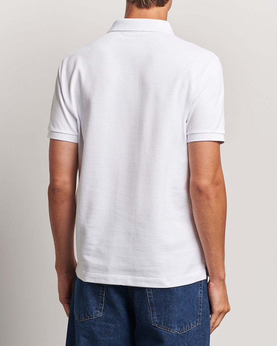 Homme | Polos | Stone Island | Cotton Pique Polo White