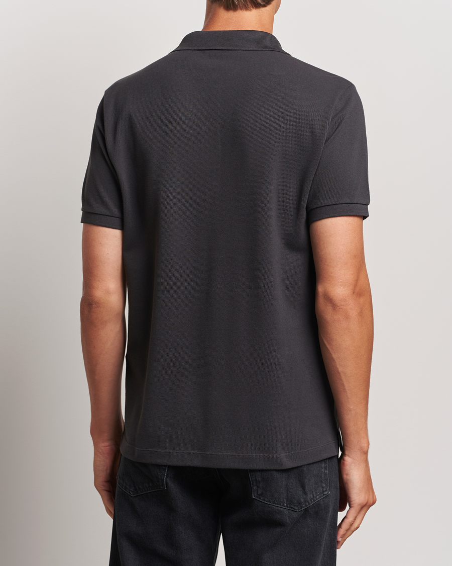 Homme | Polos | Stone Island | Cotton Pique Polo Lead Grey