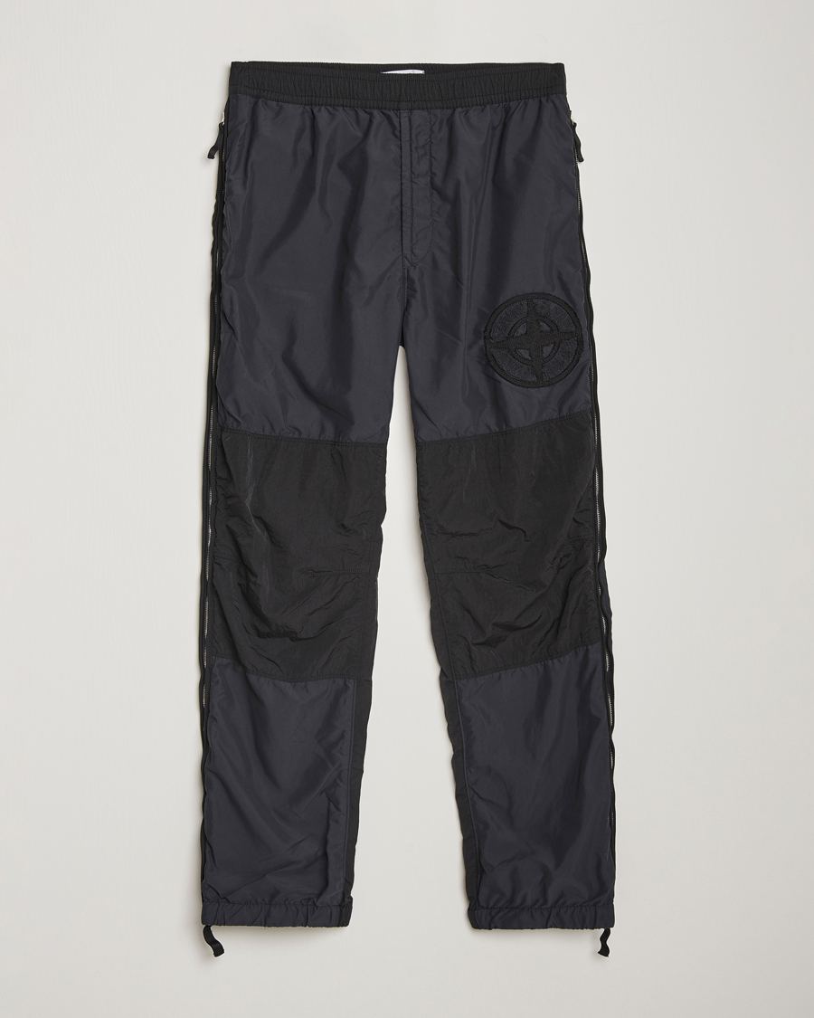 Homme | Pantalons | Stone Island | Washed Nylon Jogger Pants Black