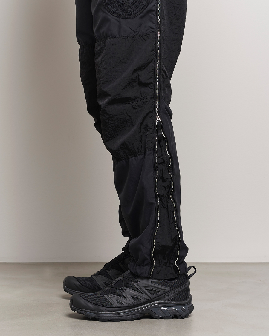 Homme | Pantalons | Stone Island | Washed Nylon Jogger Pants Black
