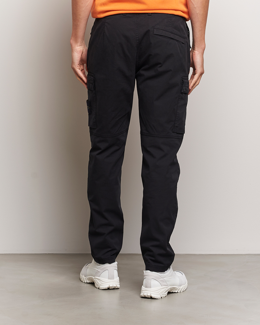 Homme | Pantalons | Stone Island | Stretch Cotton Gabardine Trousers Black