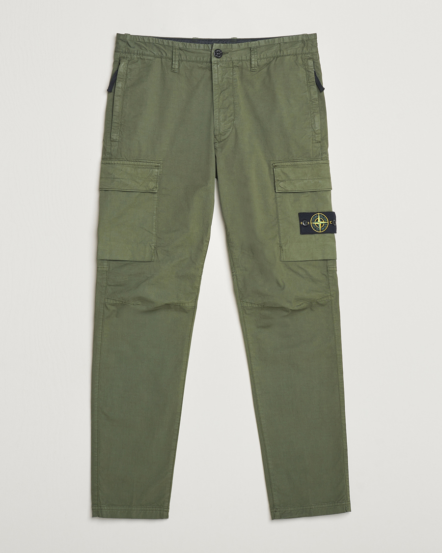 Homme | Pantalons | Stone Island | Stretch Cotton Gabardine Trousers Musk