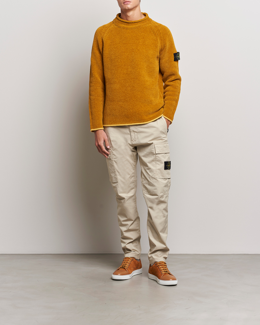 Homme | Pantalons | Stone Island | Stretch Cotton Gabardine Trousers Plaster