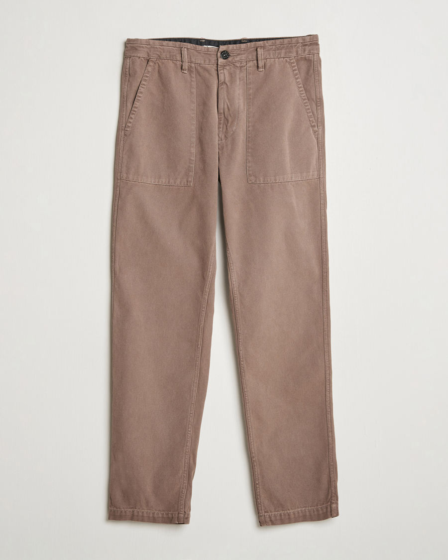 Homme | Pantalons | Stone Island | Panama Cotton Pants Walnut