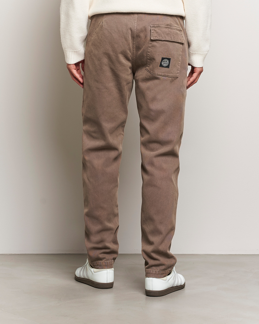 Homme | Pantalons | Stone Island | Panama Cotton Pants Walnut