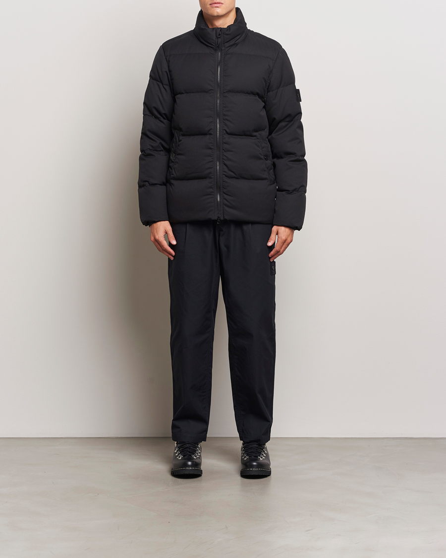 Homme | Pantalons | Stone Island | Ghost Cotton Ventile Pants Black