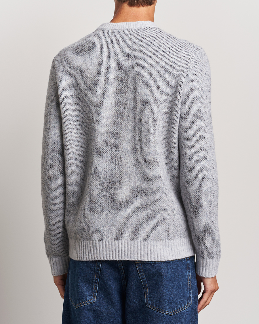 Homme | Pulls Et Tricots | Stone Island | Jacquard Knitted Wool Crew Neck Grey