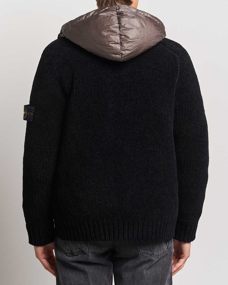 Homme | Manteaux Et Vestes | Stone Island | Presidents Knit Down Liner Hood Black