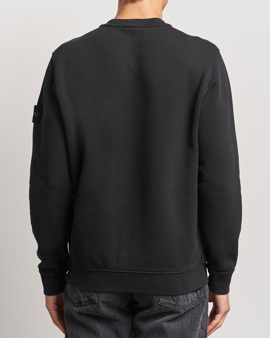 Homme | Pulls Et Tricots | Stone Island | Old Dyed Cotton Sweatshirt Black
