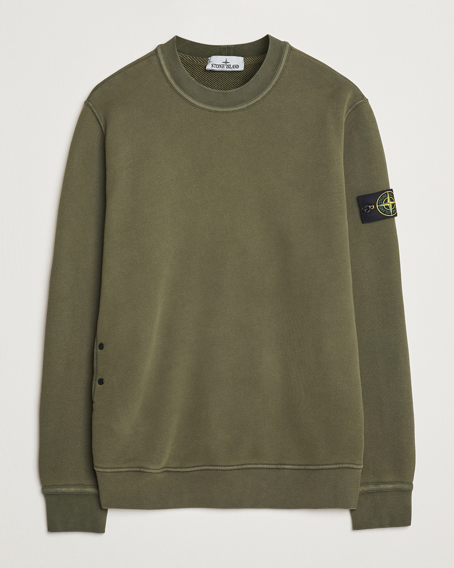 Homme | Pulls Et Tricots | Stone Island | Old Dyed Cotton Sweatshirt Musk