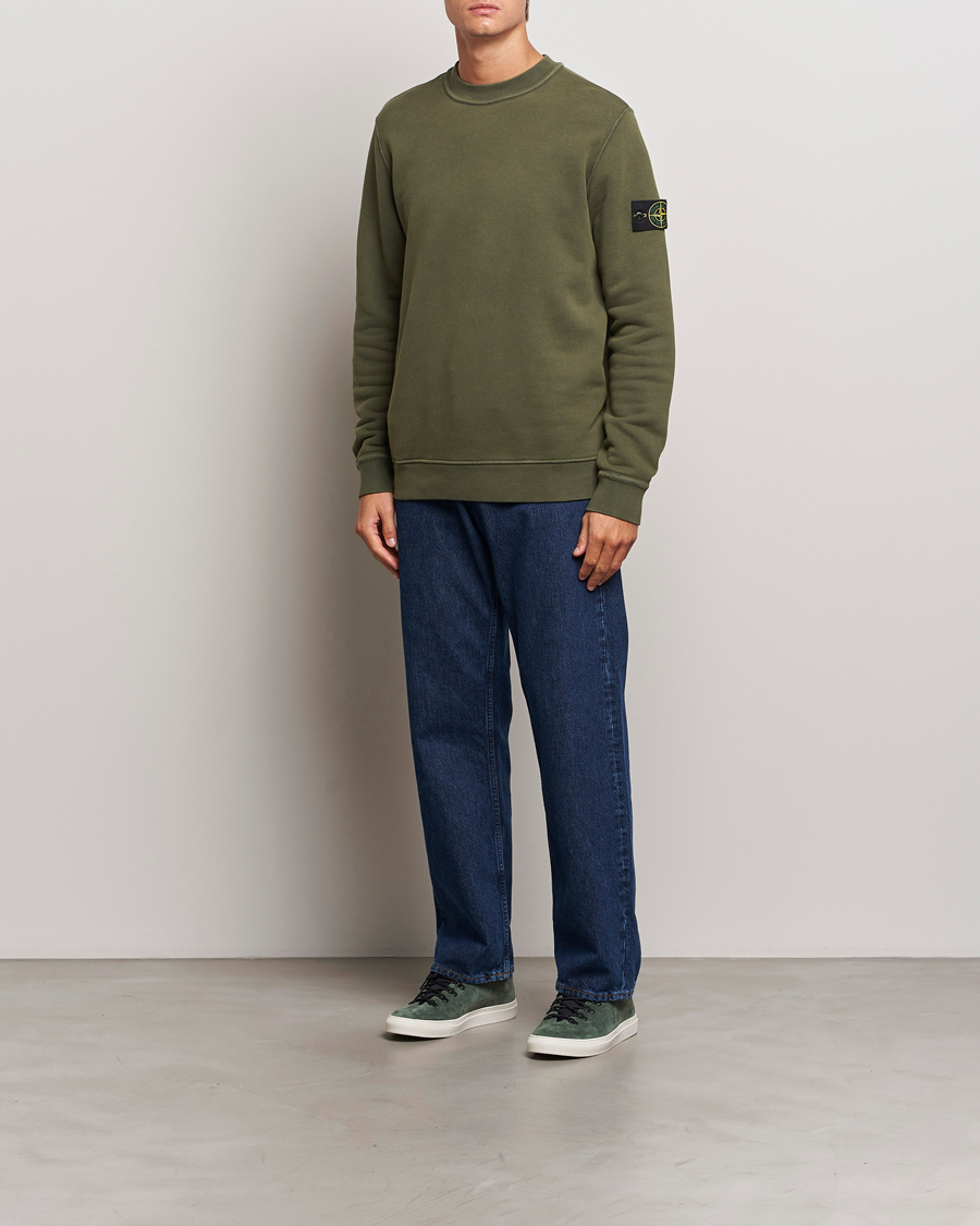 Homme | Pulls Et Tricots | Stone Island | Old Dyed Cotton Sweatshirt Musk