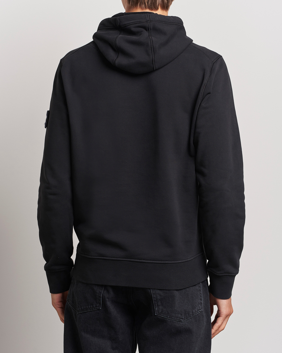 Homme | Pulls Et Tricots | Stone Island | Garment Dyed Fleece Hood Black