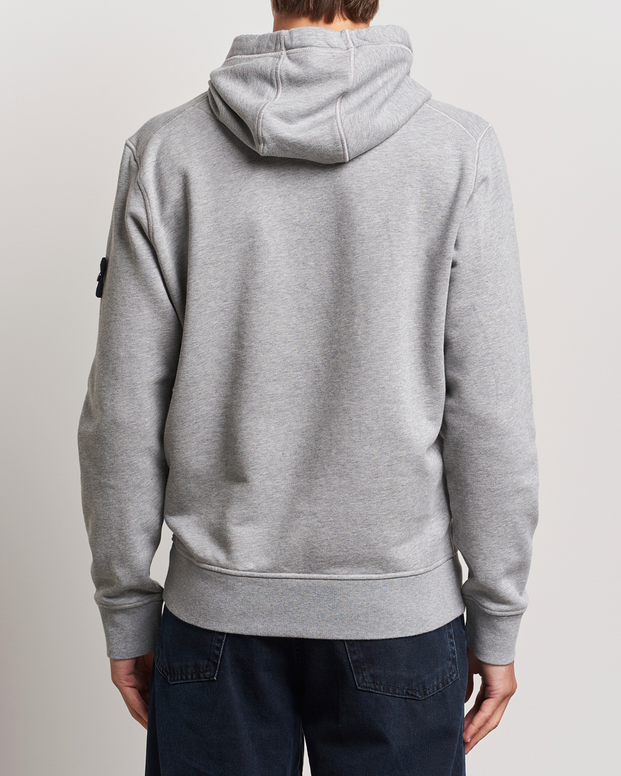 Homme | Pulls Et Tricots | Stone Island | Garment Dyed Fleece Hood Melange Grey