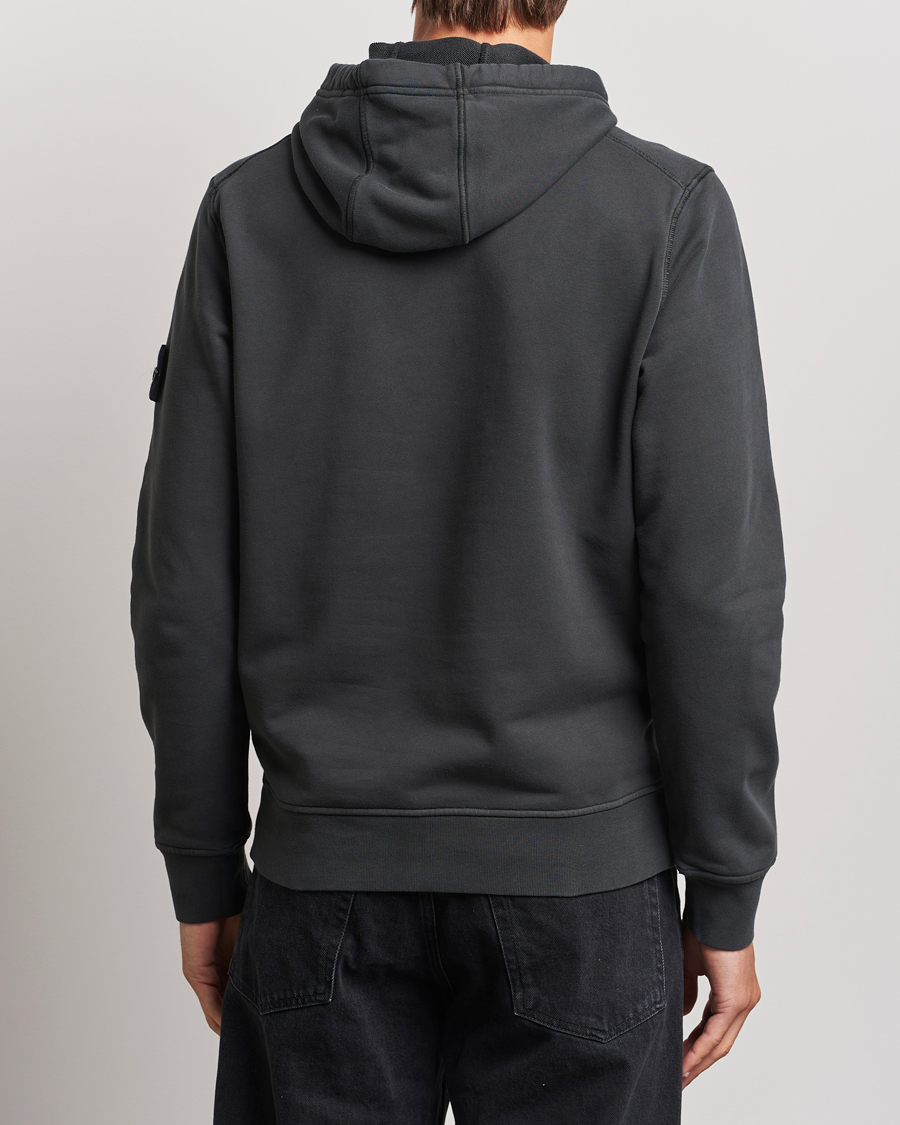 Homme | Pulls Et Tricots | Stone Island | Garment Dyed Fleece Hood Lead Grey