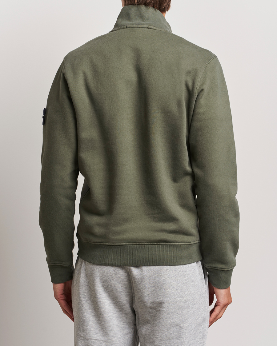 Homme | Pulls Et Tricots | Stone Island | Garment Dyed Fleece Half Zip Musk