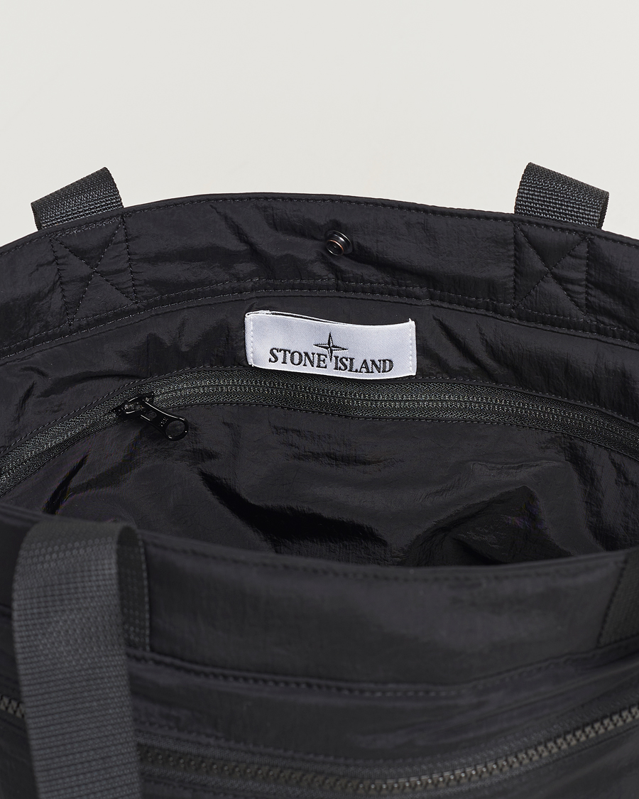 Homme | Stone Island Nylon Metal Totebag Black | Stone Island | Nylon Metal Totebag Black
