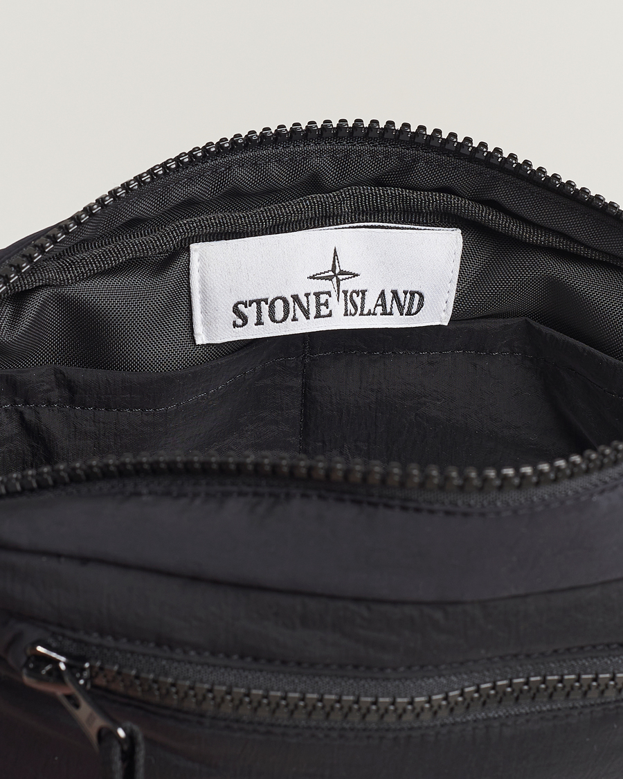 Homme | Stone Island Nylon Metal Small Clutch Black | Stone Island | Nylon Metal Small Clutch Black