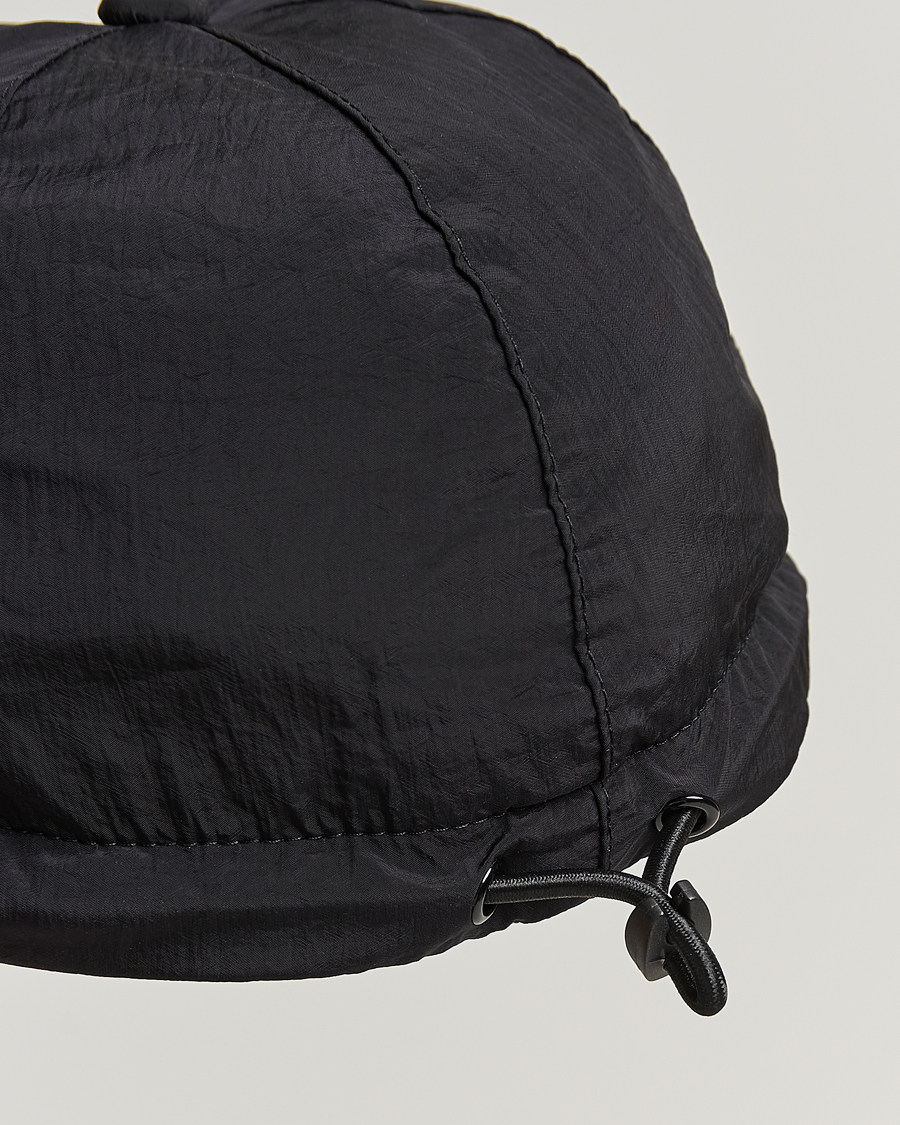 Homme | Stone Island Nylon Metal Logo Cap Black | Stone Island | Nylon Metal Logo Cap Black