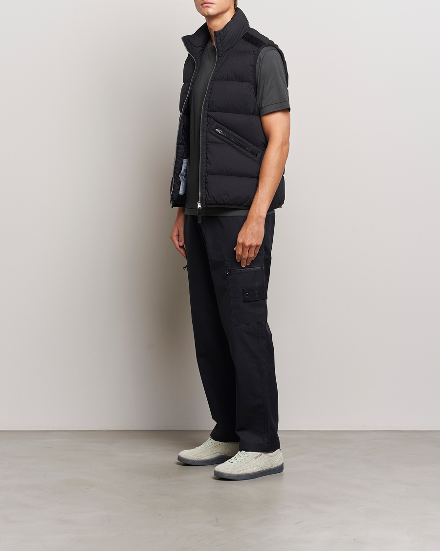 Homme | Manteaux Et Vestes | Stone Island | Nylon Down-TC Vest Black