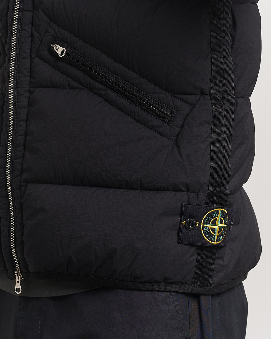 Homme | Manteaux Et Vestes | Stone Island | Nylon Down-TC Vest Black