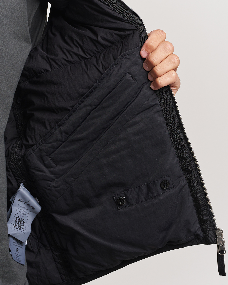 Homme | Manteaux Et Vestes | Stone Island | Nylon Down-TC Vest Black