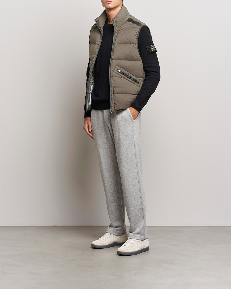 Homme | Manteaux Et Vestes | Stone Island | Nylon Down-TC Vest Walnut
