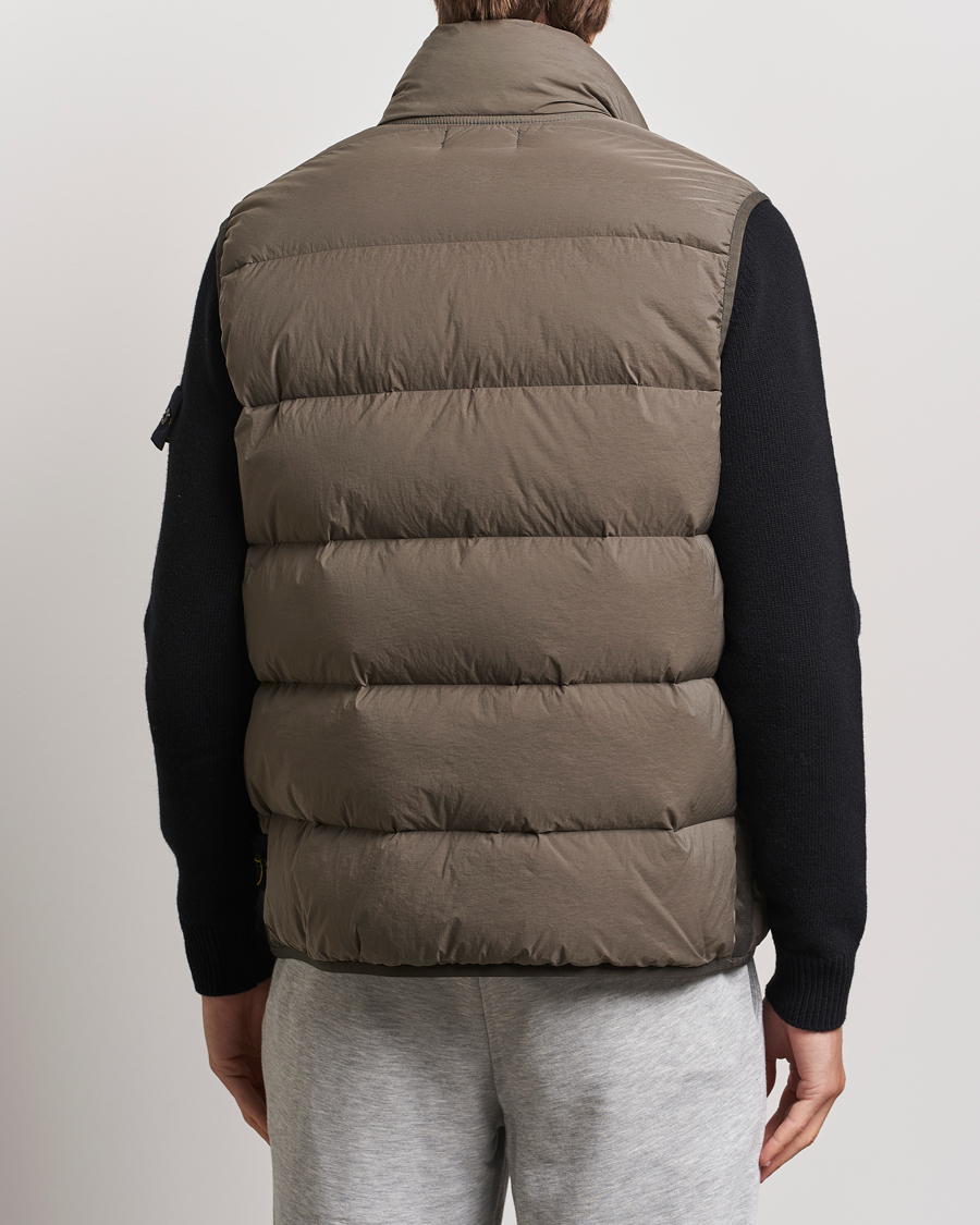 Homme | Manteaux Et Vestes | Stone Island | Nylon Down-TC Vest Walnut