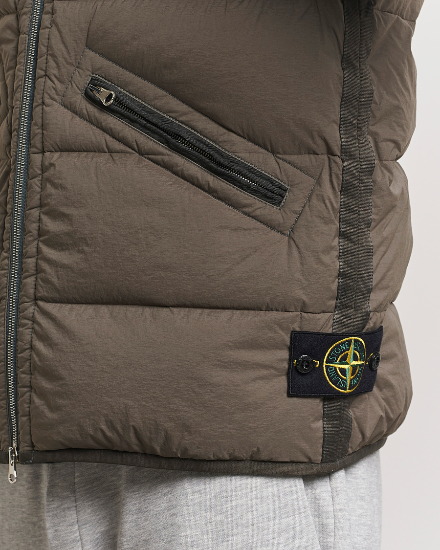 Homme | Manteaux Et Vestes | Stone Island | Nylon Down-TC Vest Walnut