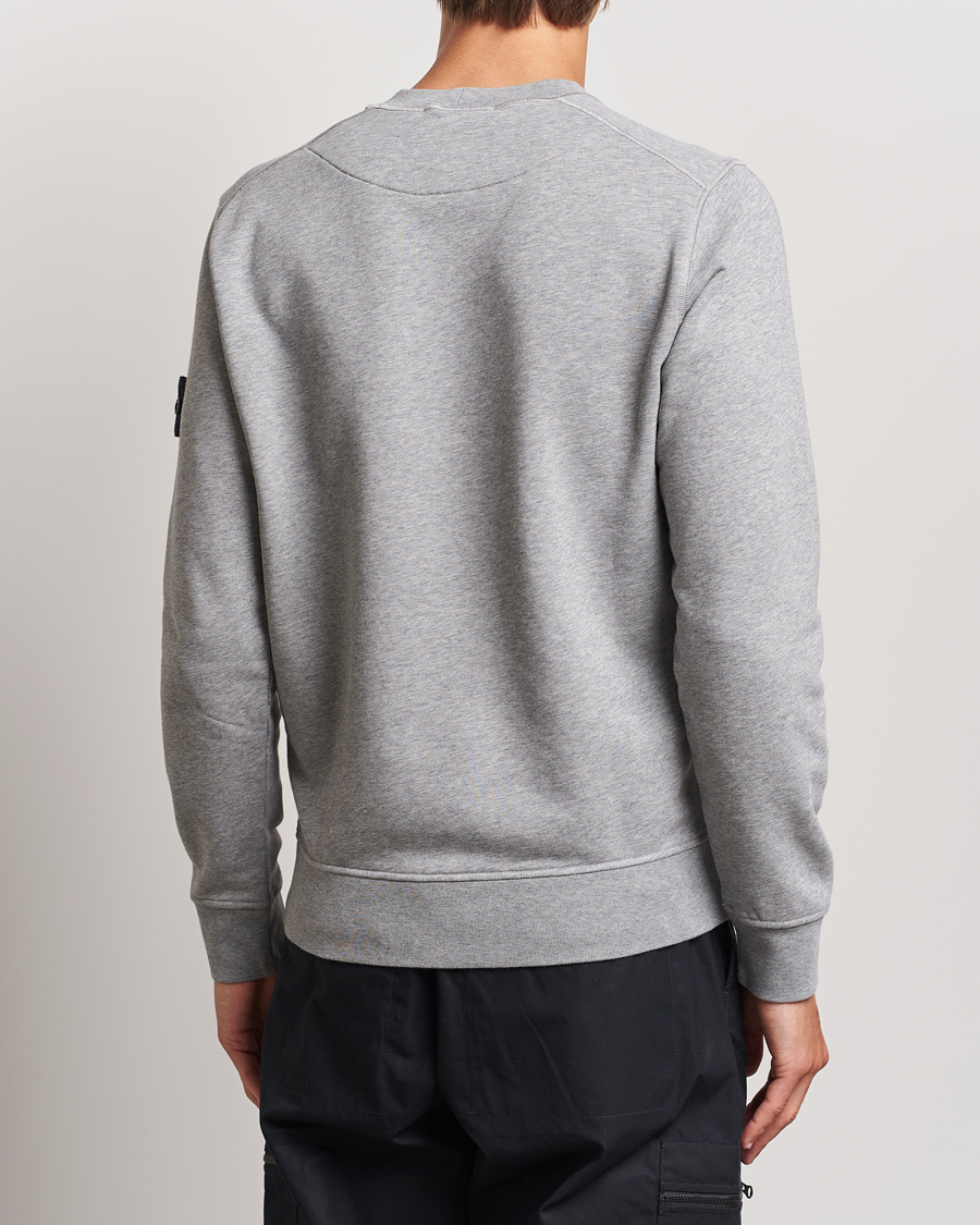 Homme | Pulls Et Tricots | Stone Island | Garment Dyed Fleece Sweatshirt Melange Grey