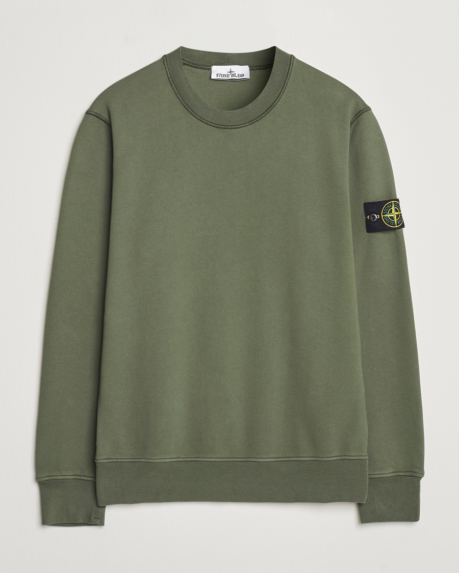 Homme | Pulls Et Tricots | Stone Island | Garment Dyed Fleece Sweatshirt Musk