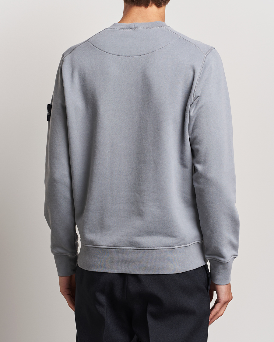 Homme | Pulls Et Tricots | Stone Island | Garment Dyed Fleece Sweatshirt Grey Green