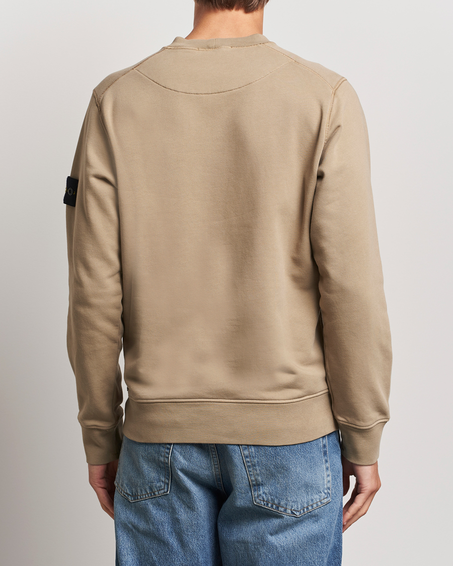 Homme | Pulls Et Tricots | Stone Island | Garment Dyed Fleece Sweatshirt Biscuit