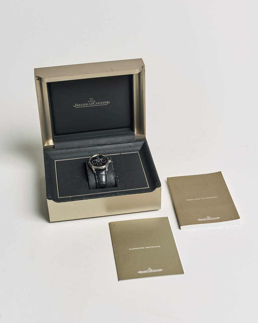 Homme | Jaeger-LeCoultre Pre-Owned Master Ultra Thin Perpetual Silver | Jaeger-LeCoultre Pre-Owned | Master Ultra Thin Perpetual Silver