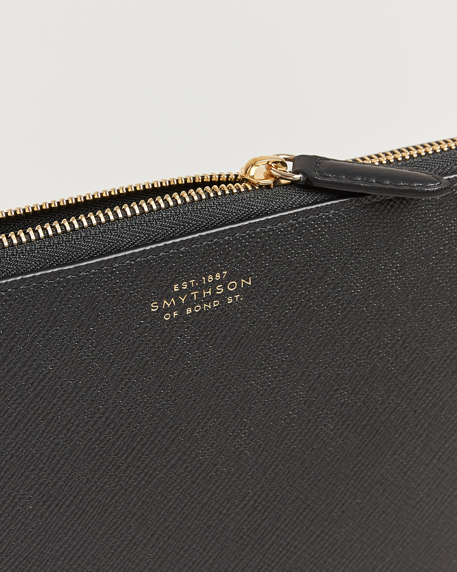 Homme | Sacs | Smythson | Panama Small Laptop Case Black