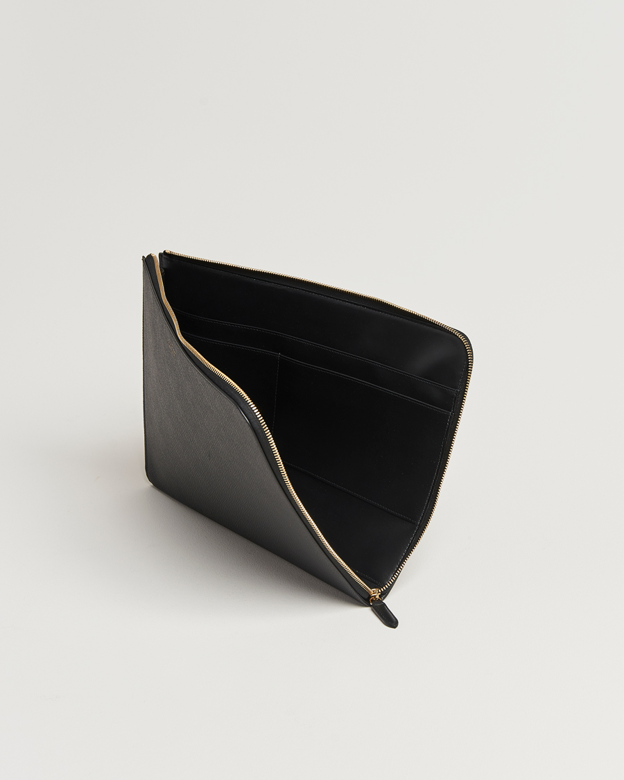 Homme | Sacs | Smythson | Panama Small Laptop Case Black