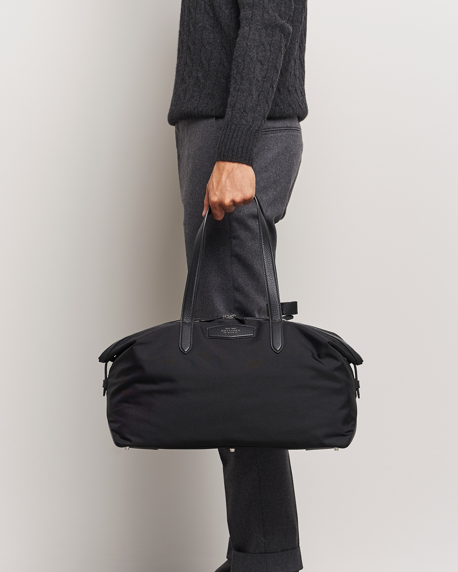 Homme | Sacs | Smythson | Canvas Norton Small Travel Bag Black
