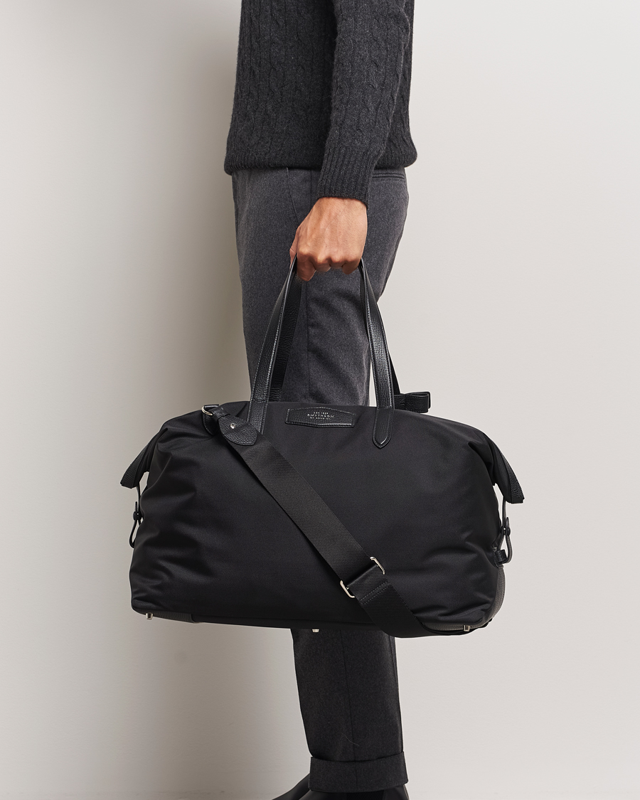 Homme | Sacs | Smythson | Canvas Norton Travel Bag Black