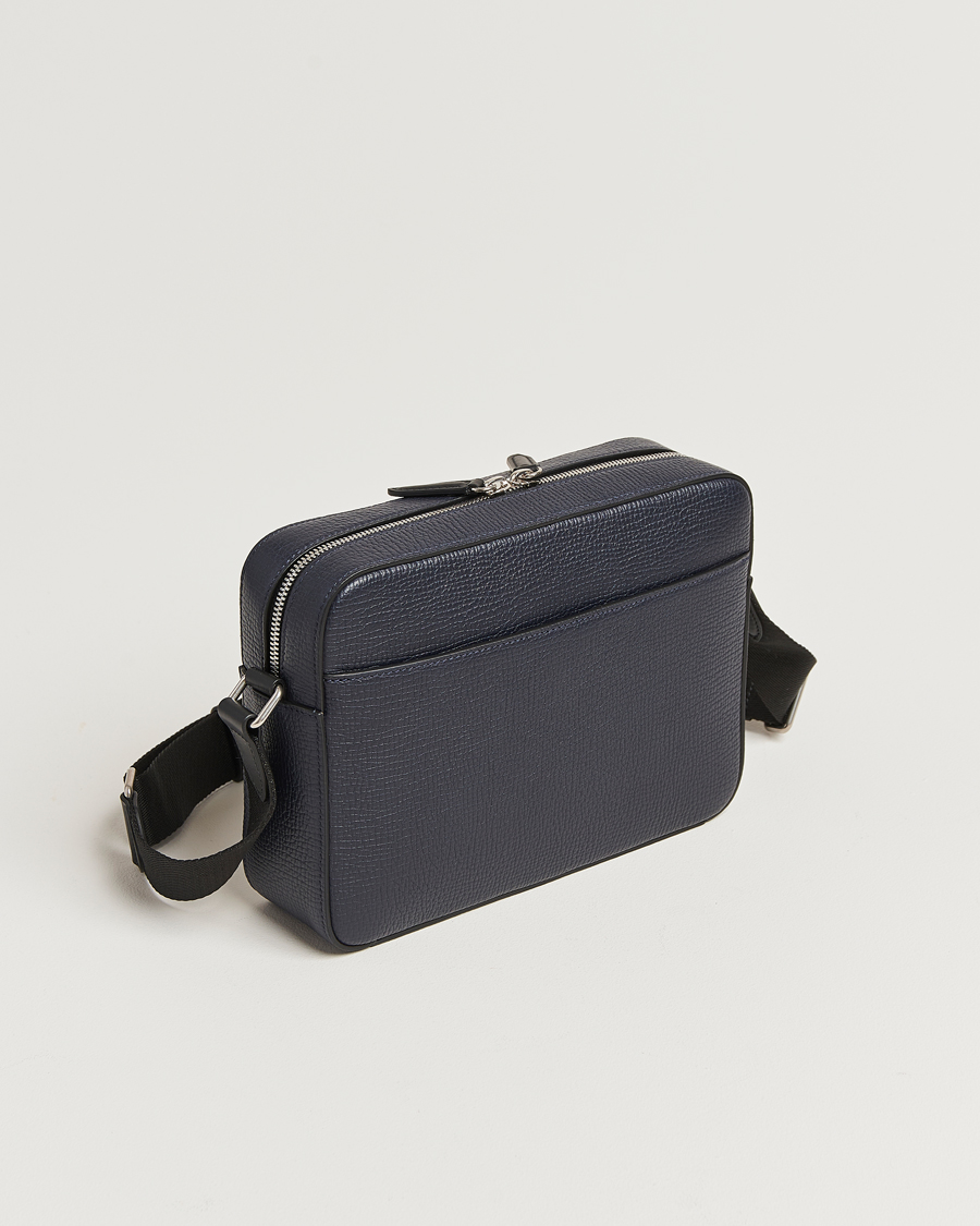 Homme | Smythson Ludlow Zip Crossbody Bag Navy | Smythson | Ludlow Zip Crossbody Bag Navy