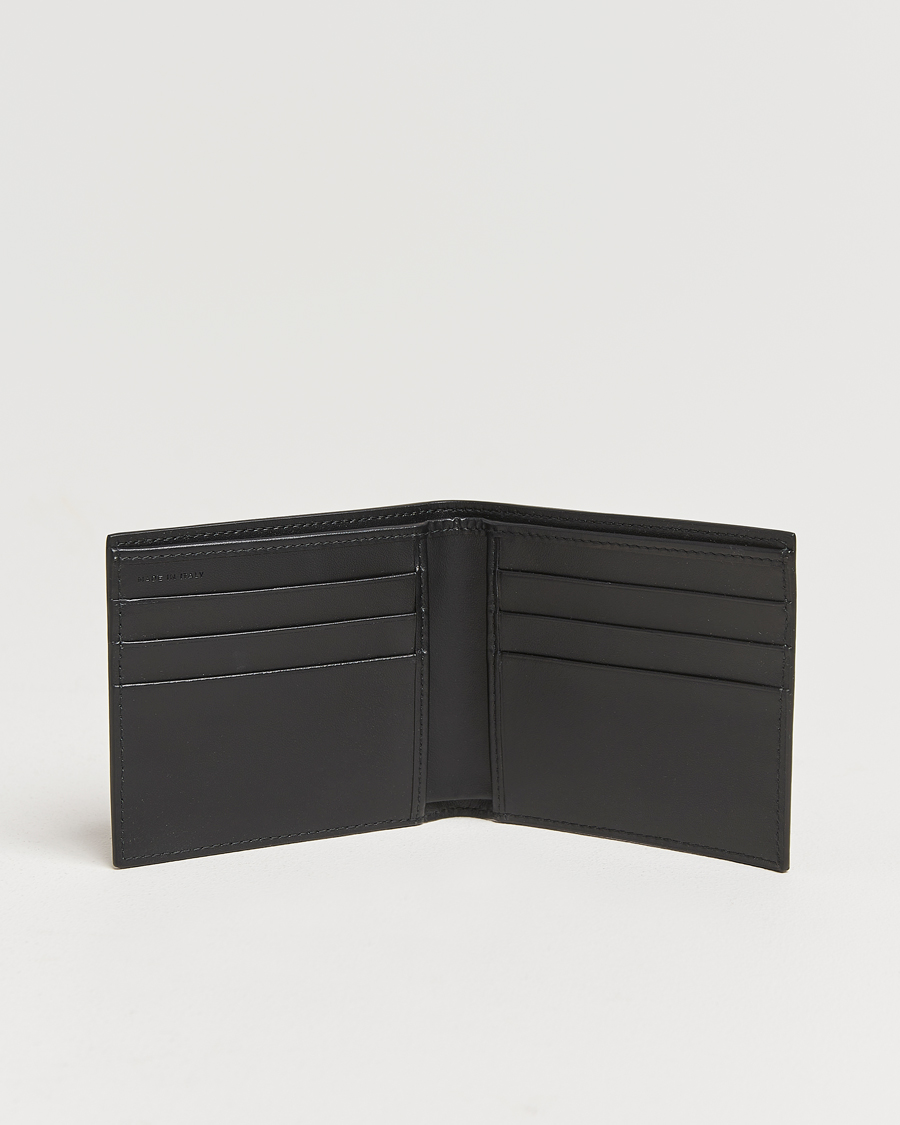 Homme | Portefeuilles | Smythson | Panama 6 Card Leather Wallet Black