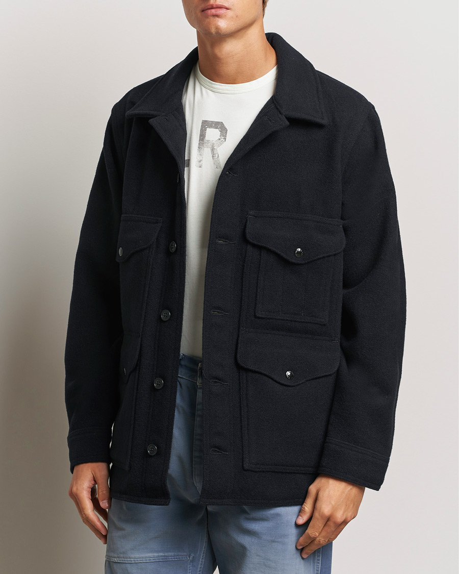 Homme | Manteaux Et Vestes | Filson | Mackinaw Wool Cruiser Dark Navy